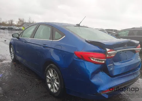 2017 Ford Fusion Hybrid Se из США, поврежденный, VIN 3FA6P0LU1HR400686